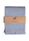 ALPAKA PLAID - LICHTBLAUW - 200X150CM - NEW!