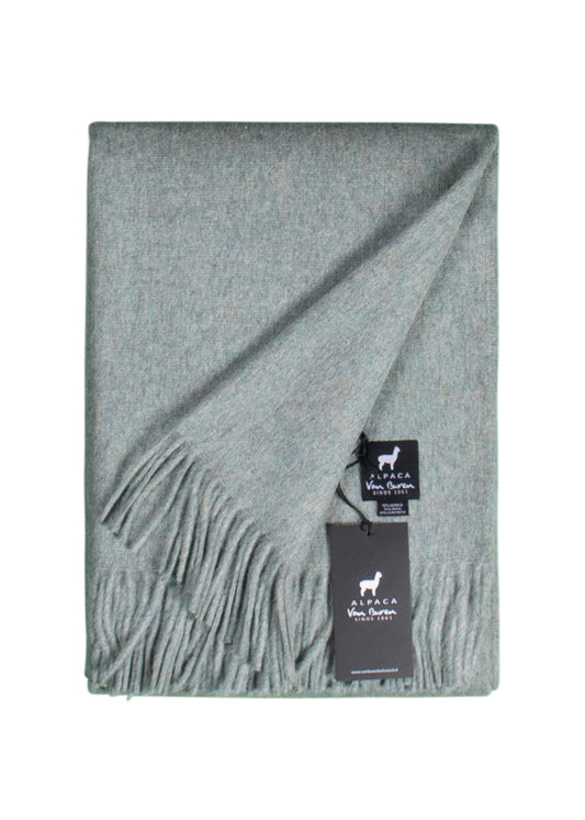 ALPAKA PLAID - MINT - 200X150CM - NEW!