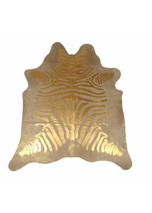 KOEIENHUID - ZEBRA - GOUD