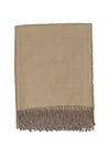 LICHTE ALPAKA PLAID - CAMEL - 175X135CM