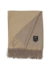 LICHTE ALPAKA PLAID - CAMEL - 175X135CM