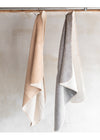 WIEGDEKEN ALPACAWOL - LICHTBEIGE - 100X75CM