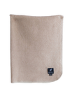 WIEGDEKEN ALPACAWOL - LICHTBEIGE - 100X75CM