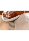 WIEGDEKEN ALPACAWOL - LICHTBEIGE - 100X75CM