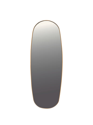 ALU SPIEGEL DANISH OVAL BRONZE
